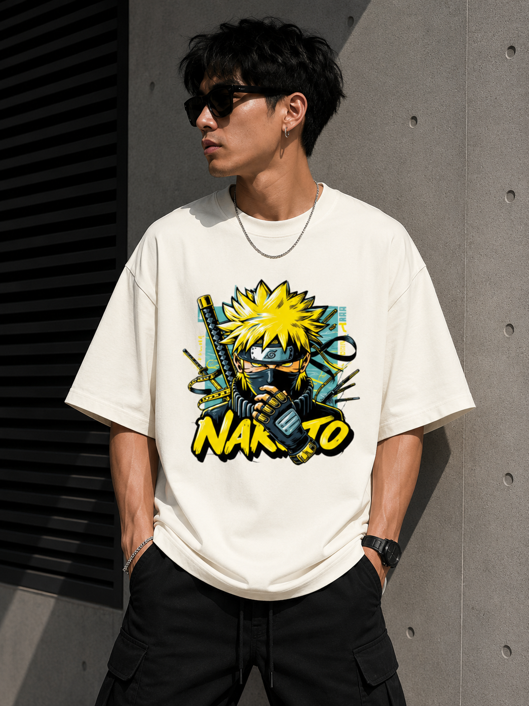 Oversized Tee X Naruto