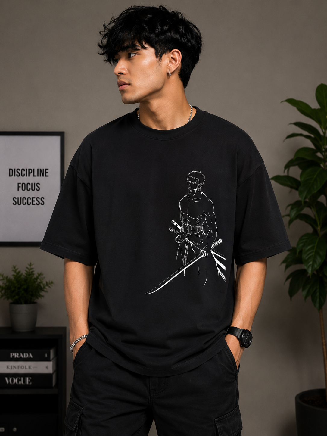 Oversized Tee X One Piece