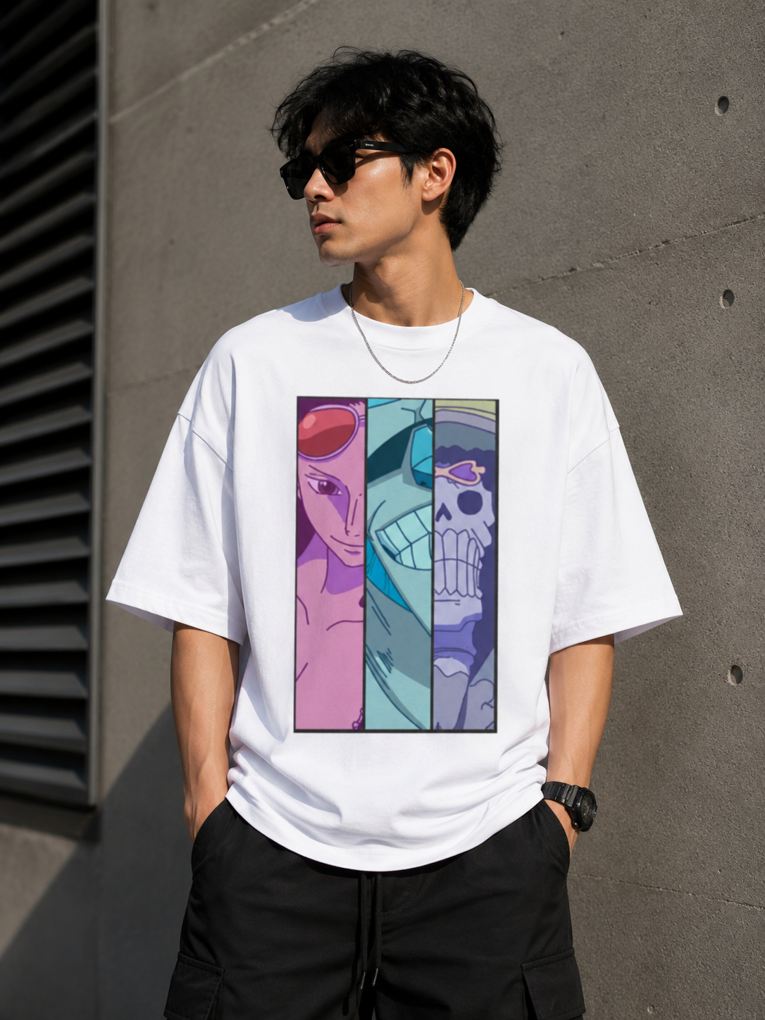 Oversized Tee X One Piece