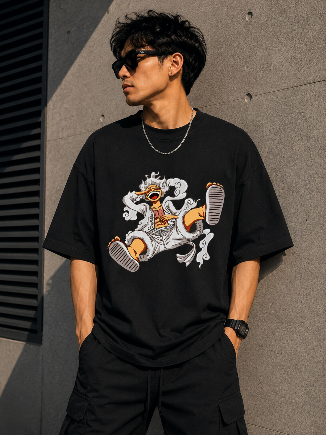 Oversized Tee X One Piece