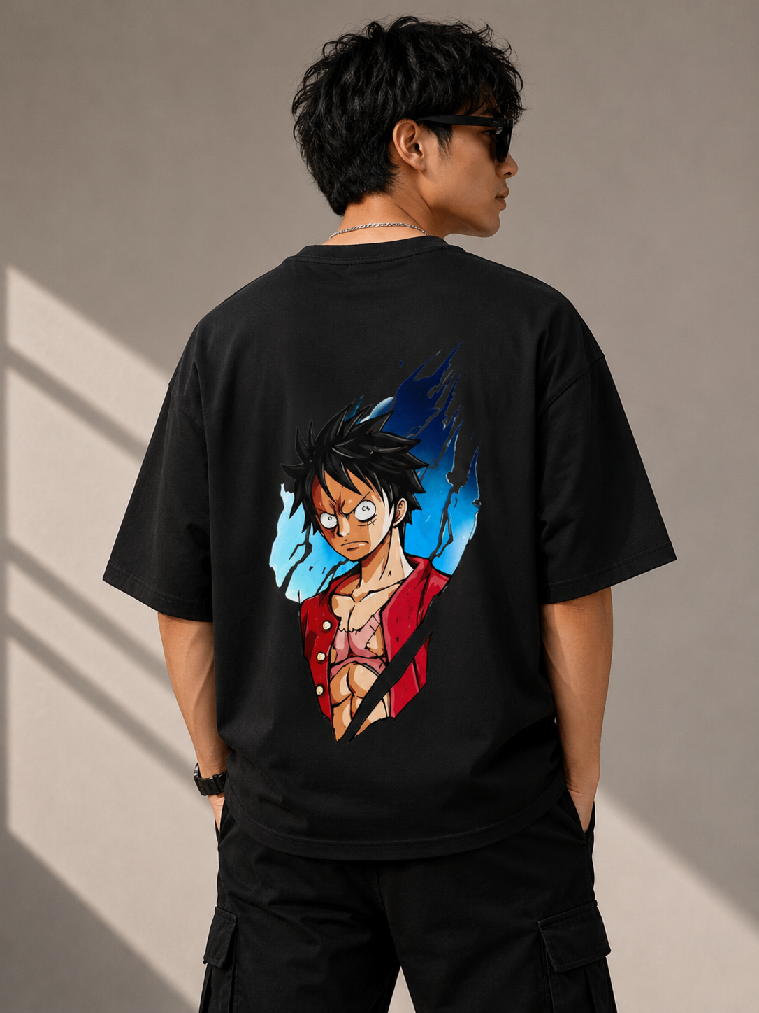 Oversized Tee X One Piece