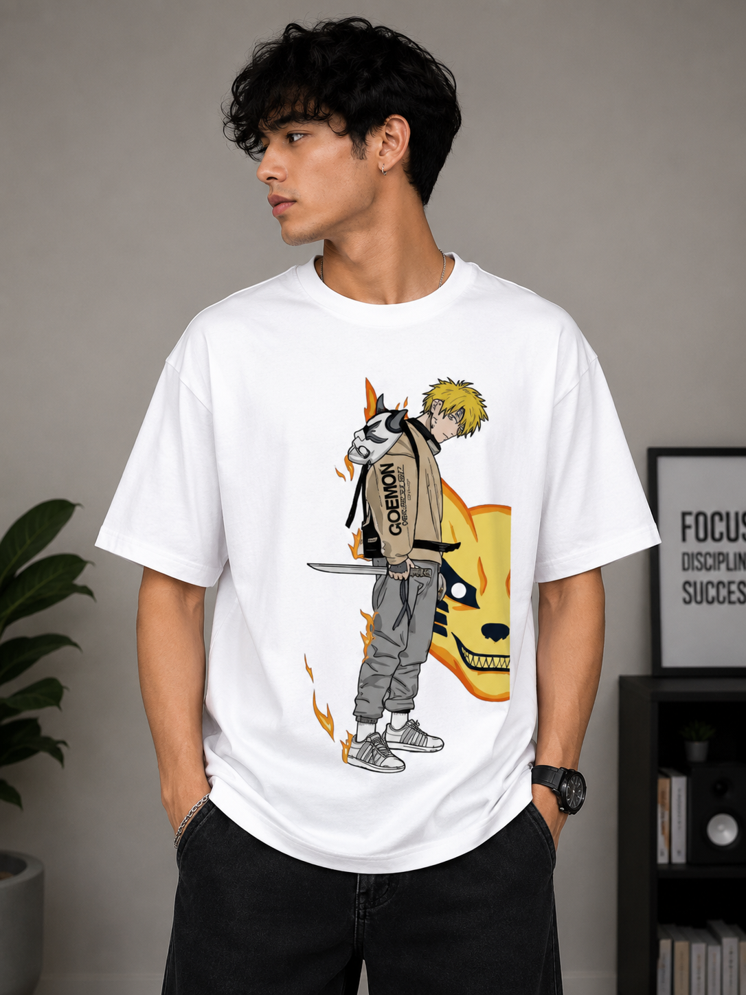 Oversized Tee X Naruto