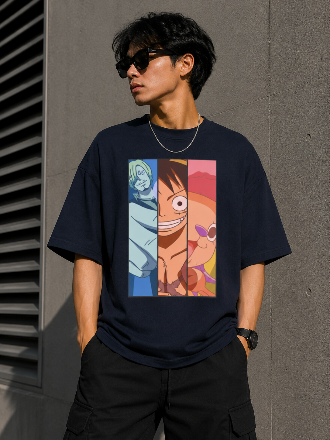 Oversized Tee X One Piece