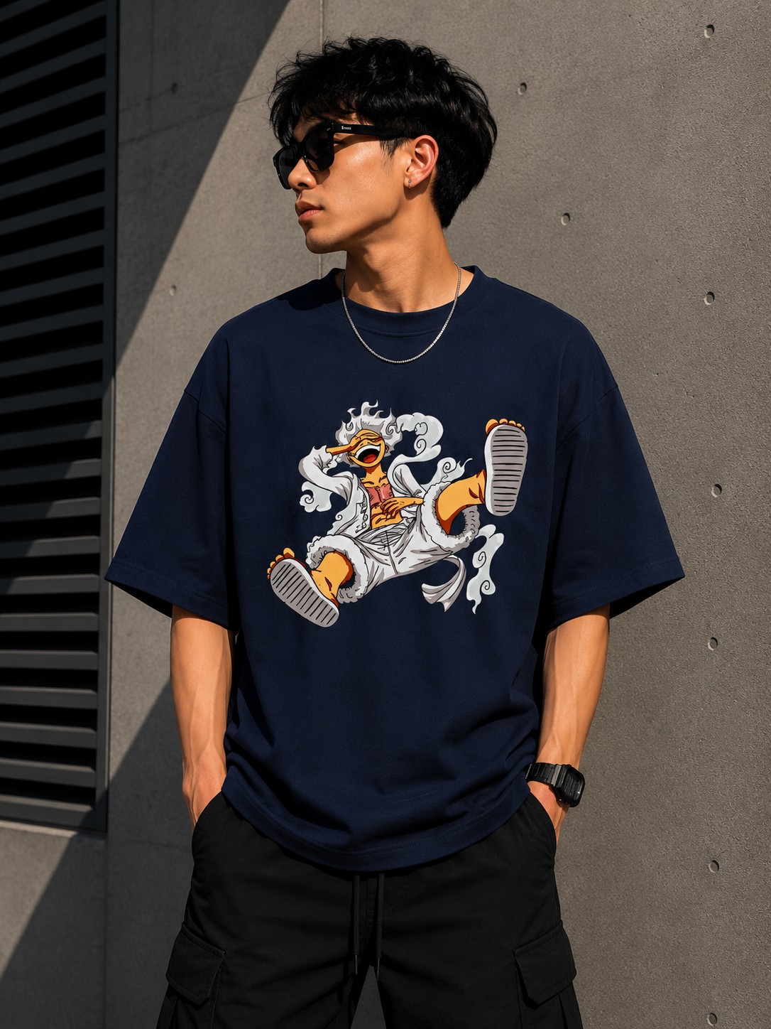 Oversized Tee X One Piece