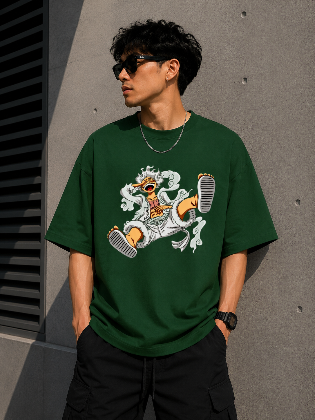 Oversized Tee X One Piece