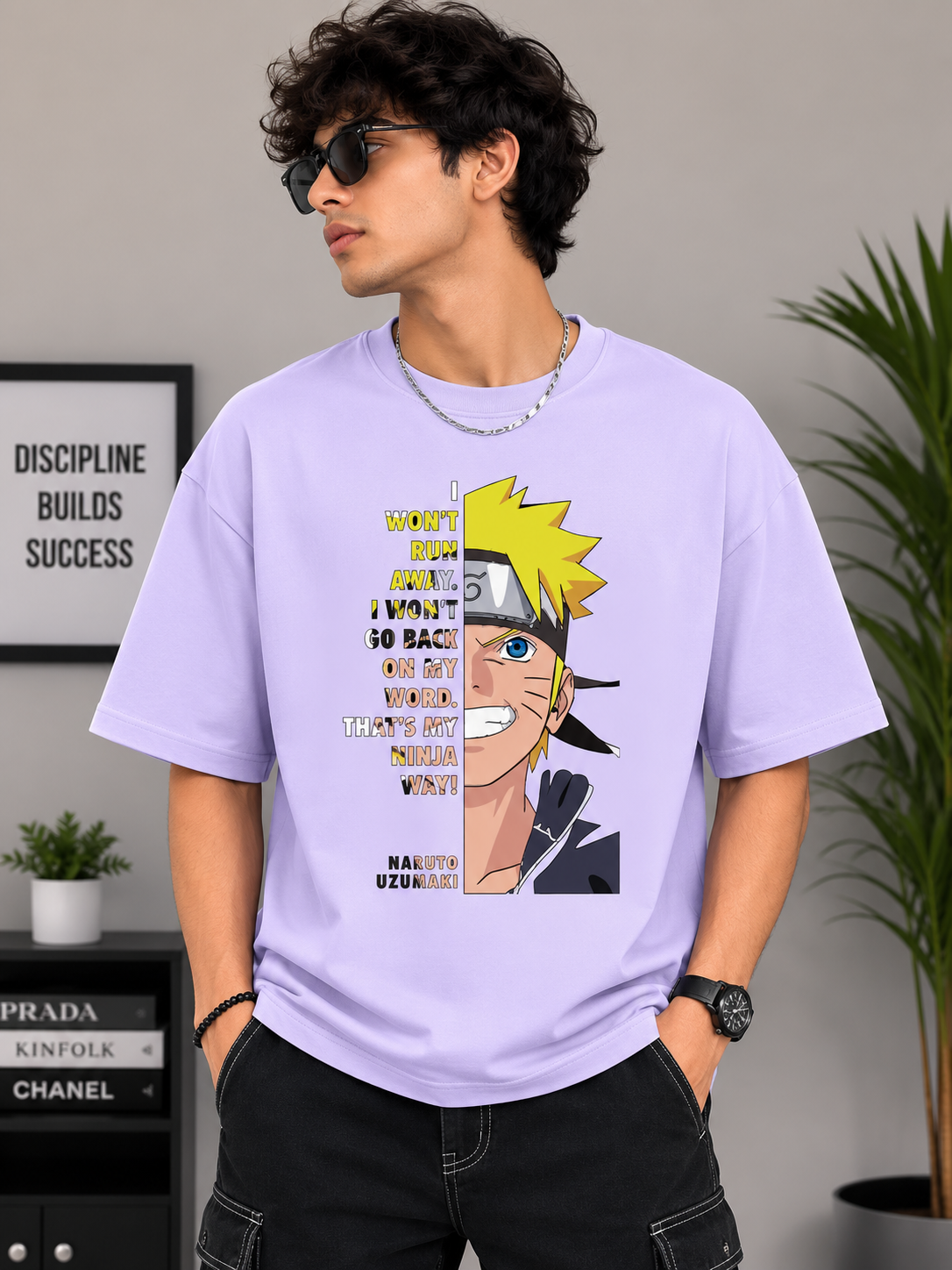 Oversized Tee X Naruto