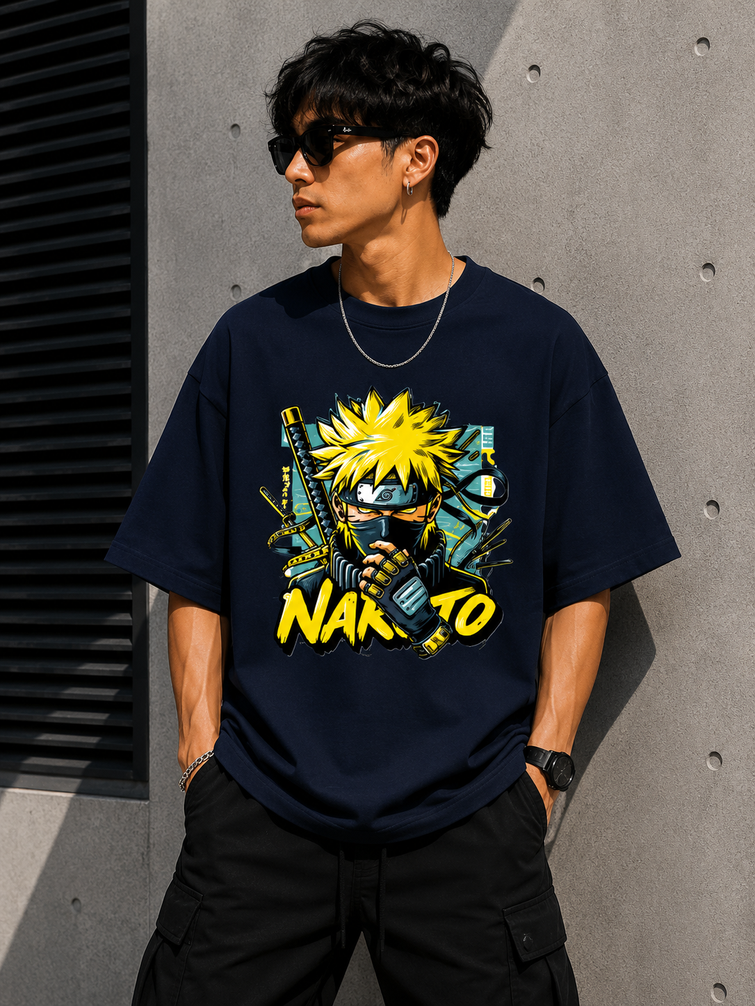 Oversized Tee X Naruto