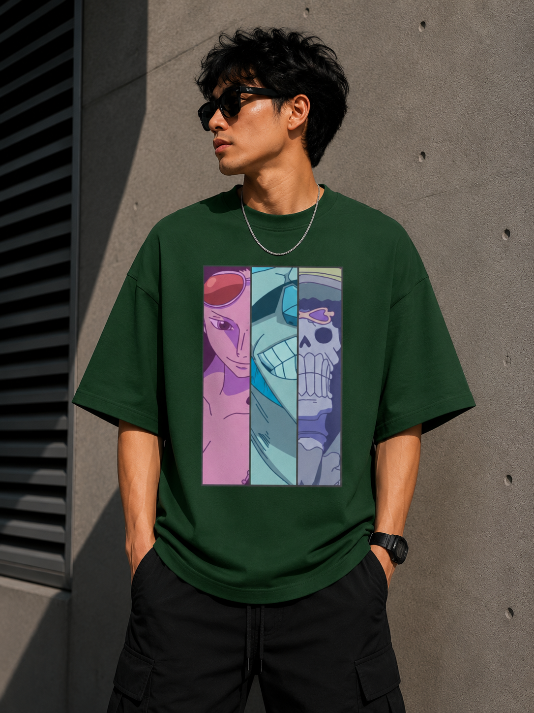 Oversized Tee X One Piece