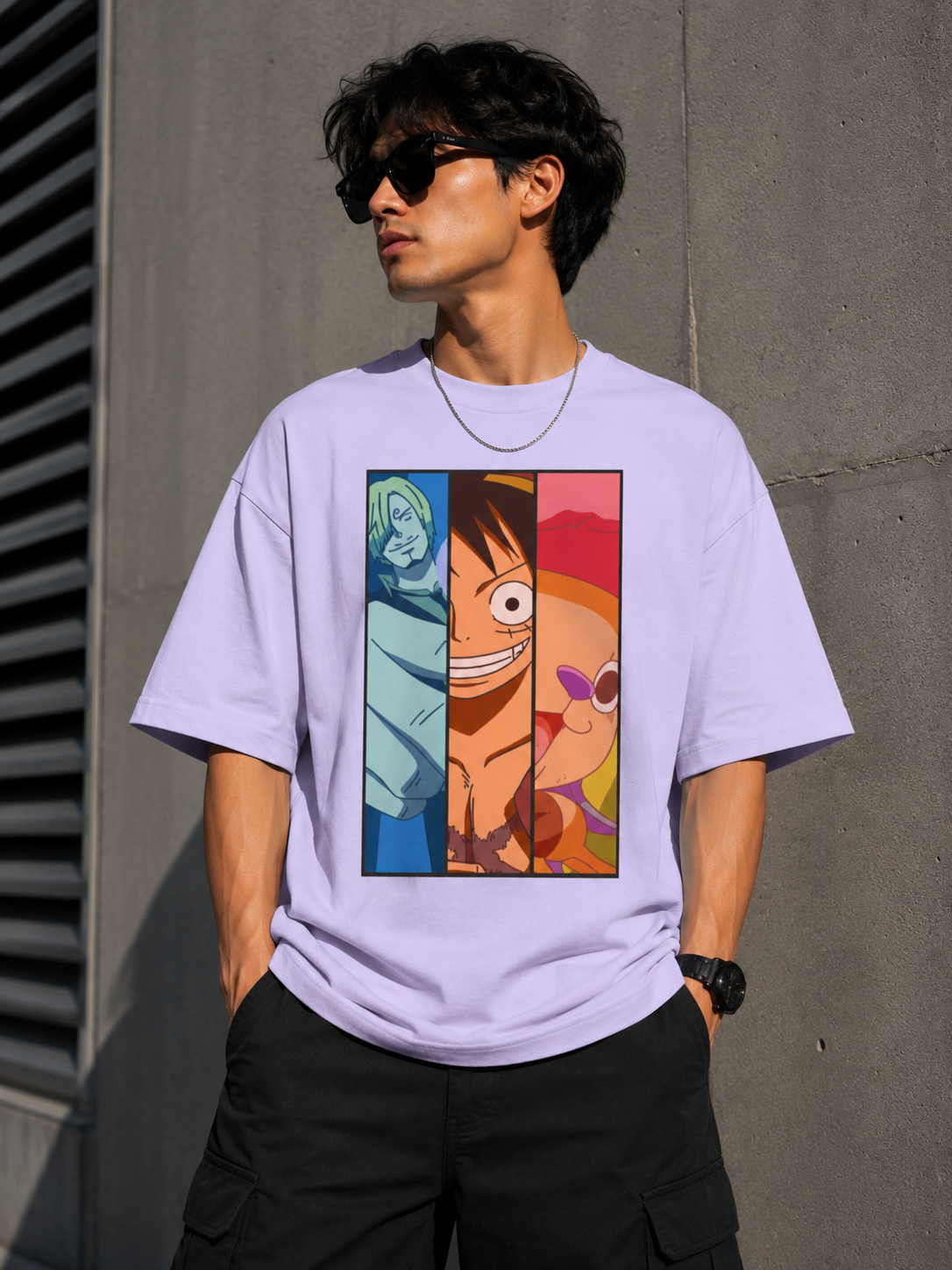 Oversized Tee X One Piece
