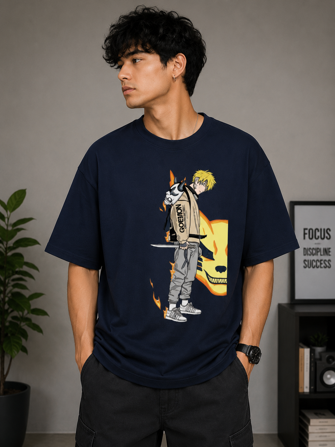 Oversized Tee X Naruto