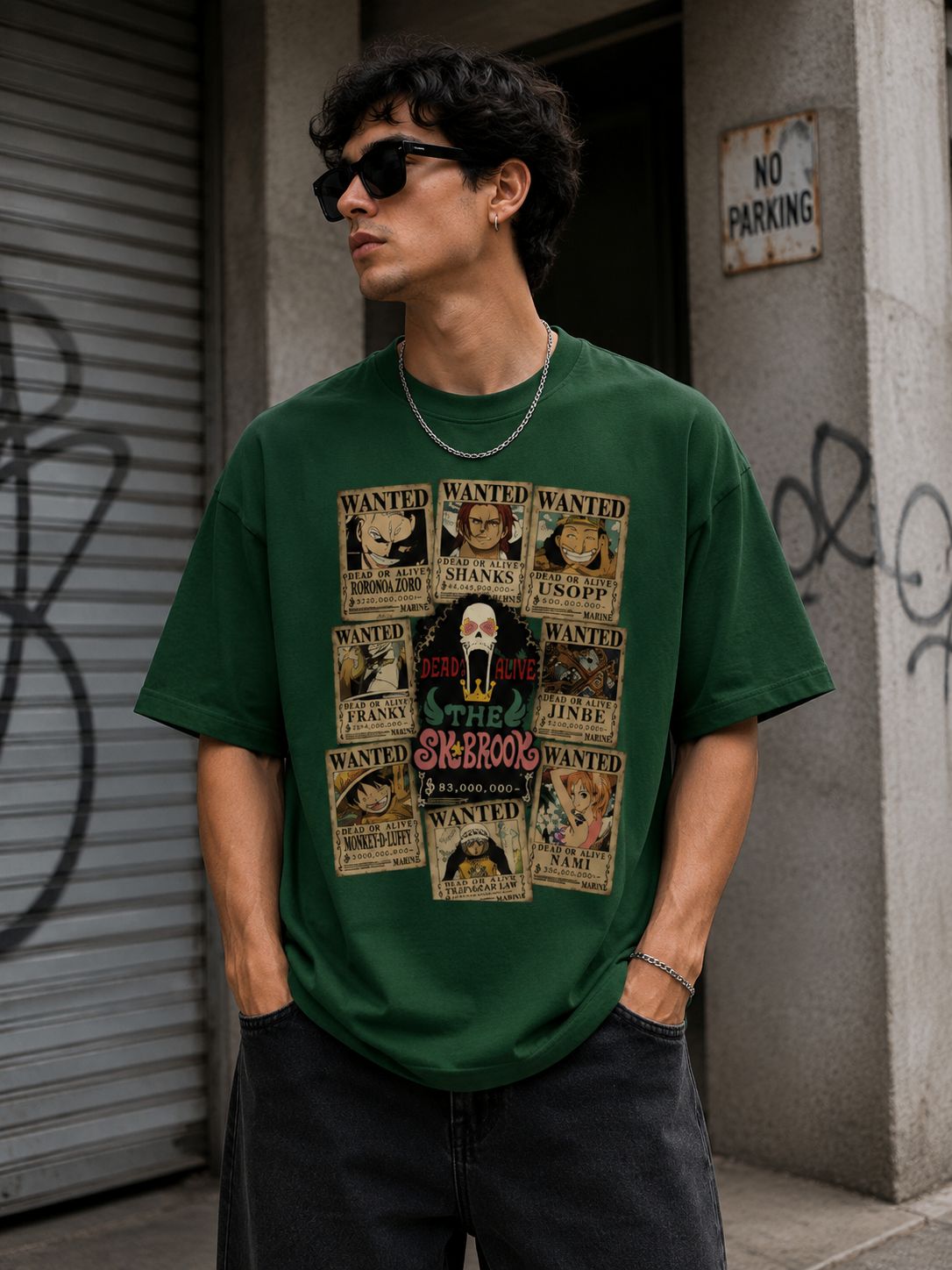 Oversized Tee X One Piece