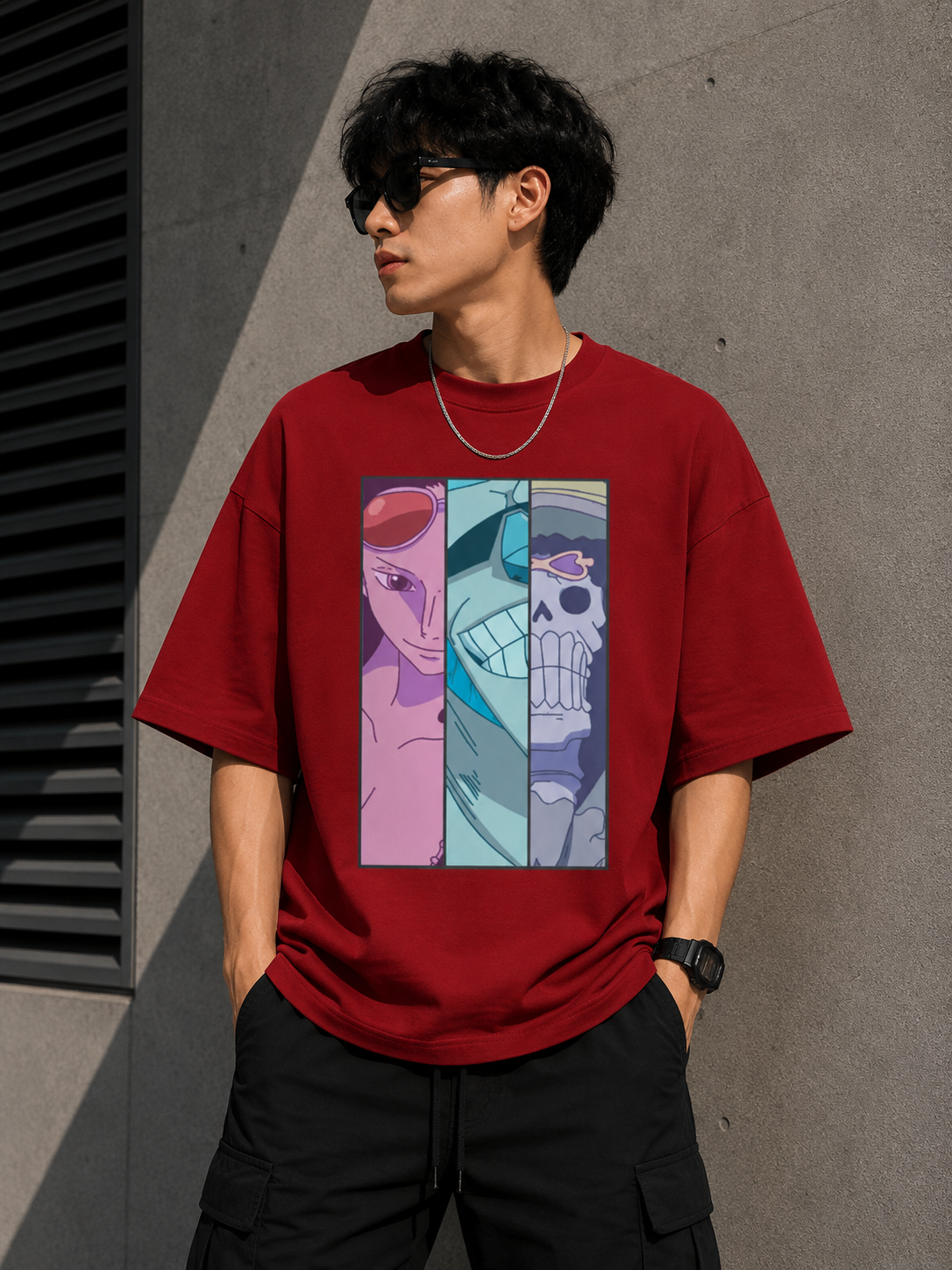 Oversized Tee X One Piece