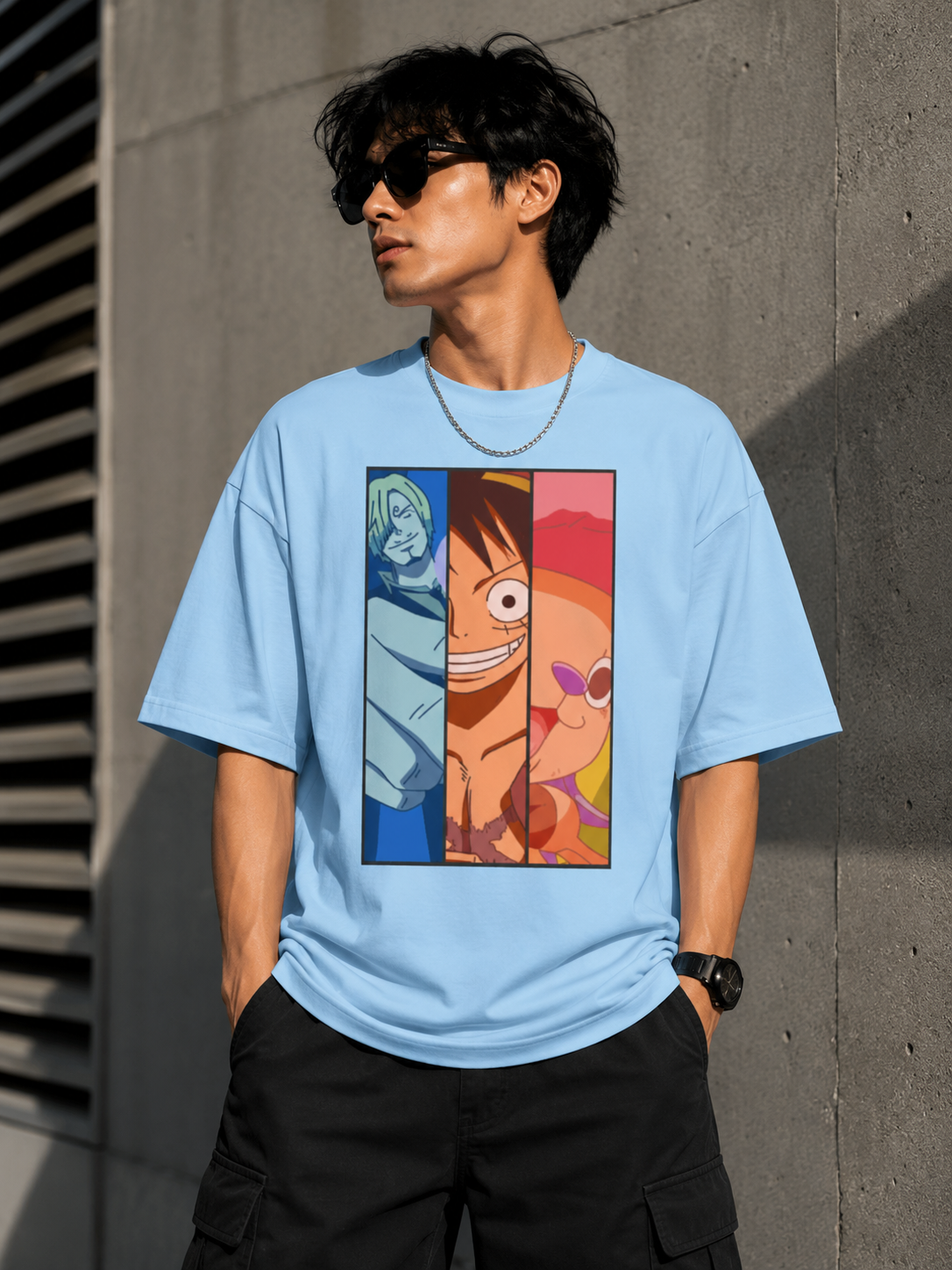 Oversized Tee X One Piece