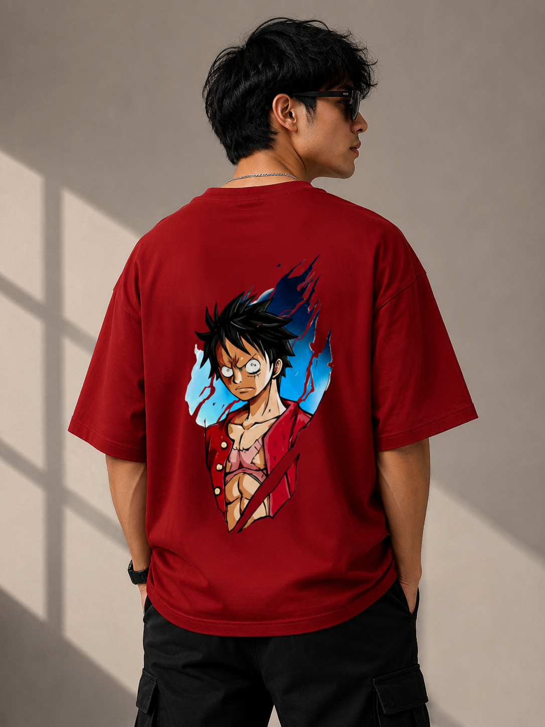 Oversized Tee X One Piece