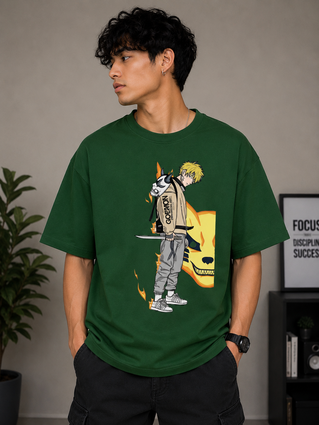 Oversized Tee X Naruto