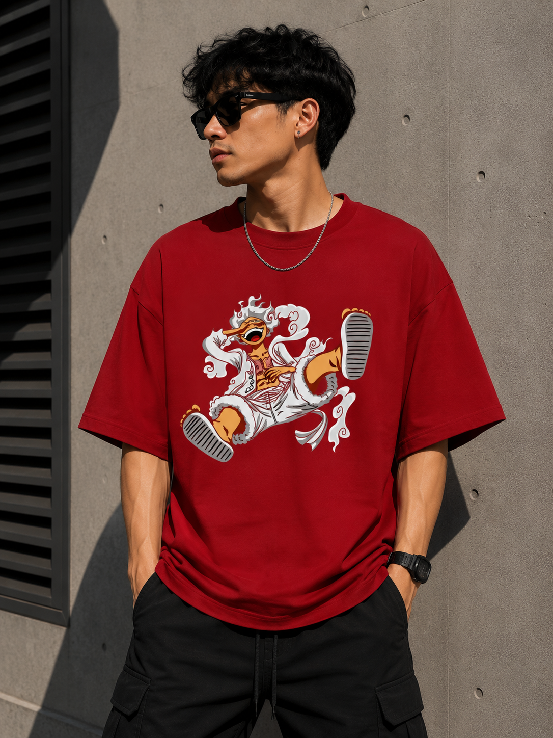Oversized Tee X One Piece