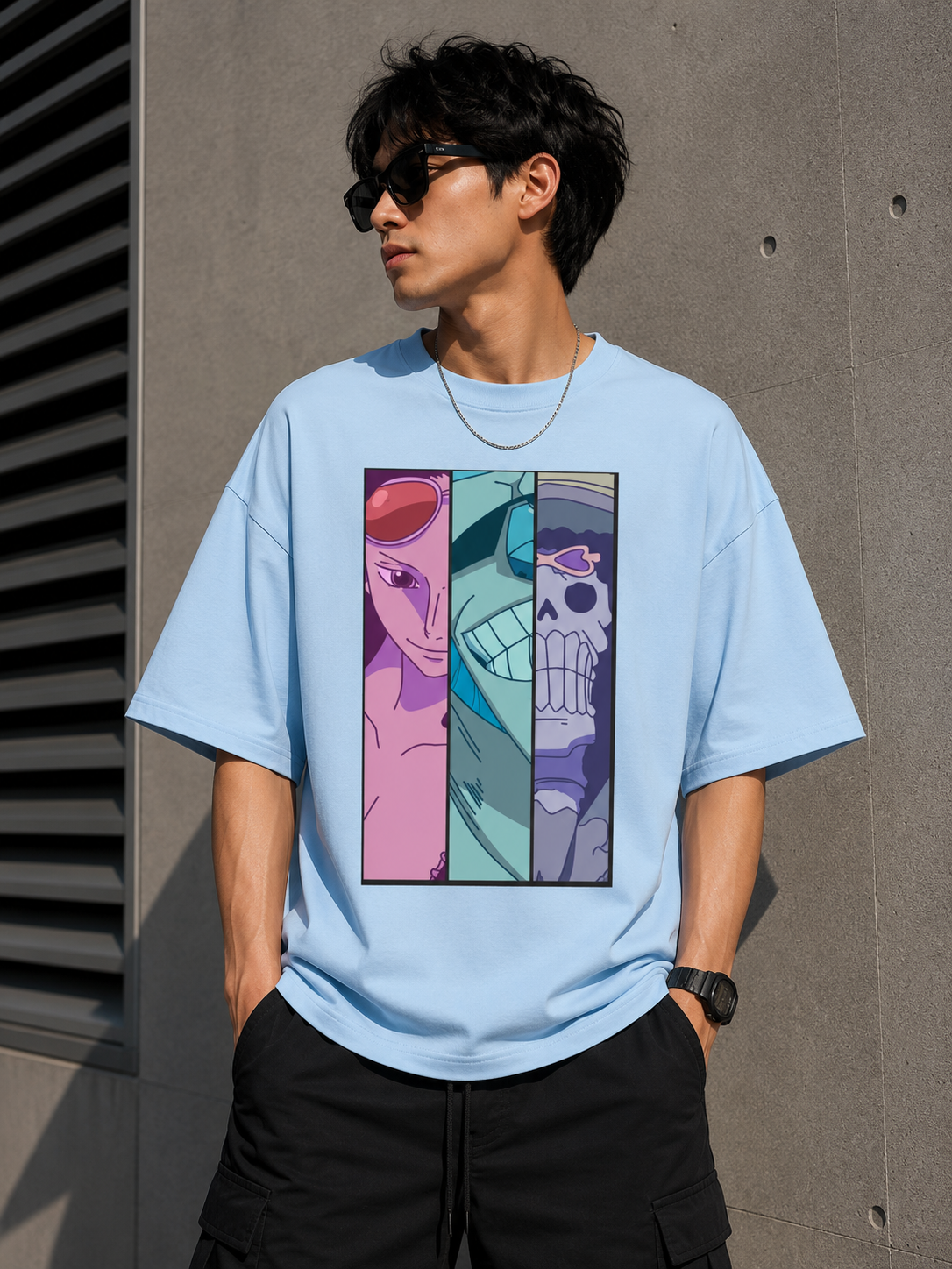 Oversized Tee X One Piece