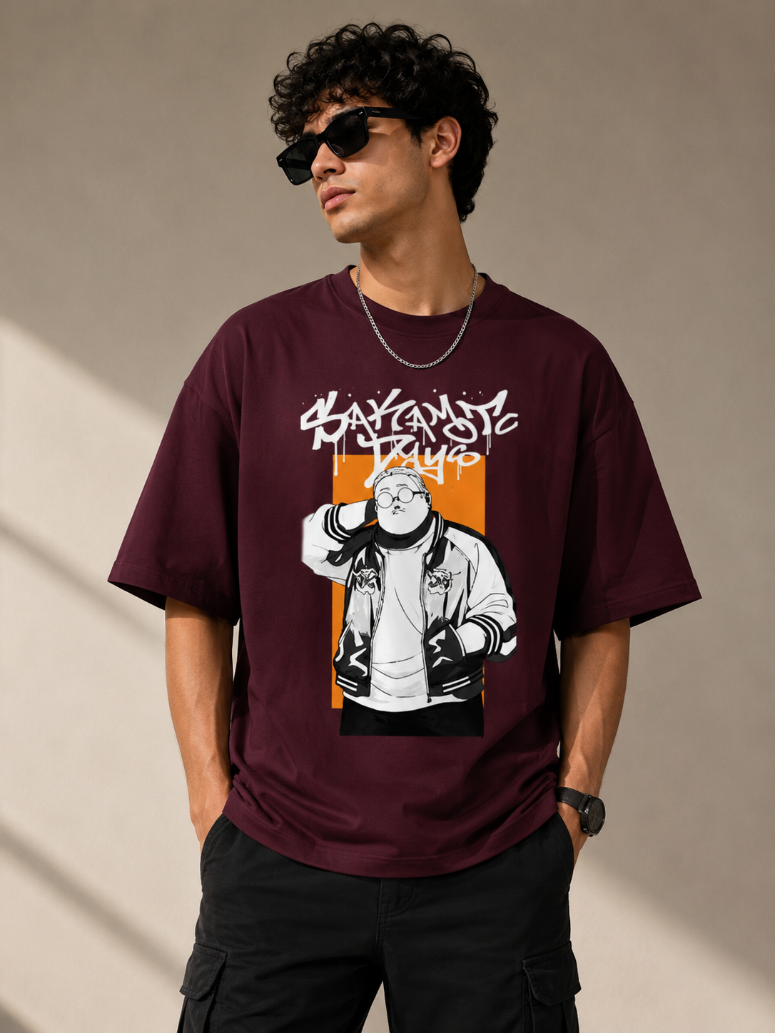 Oversized Tee X Anime