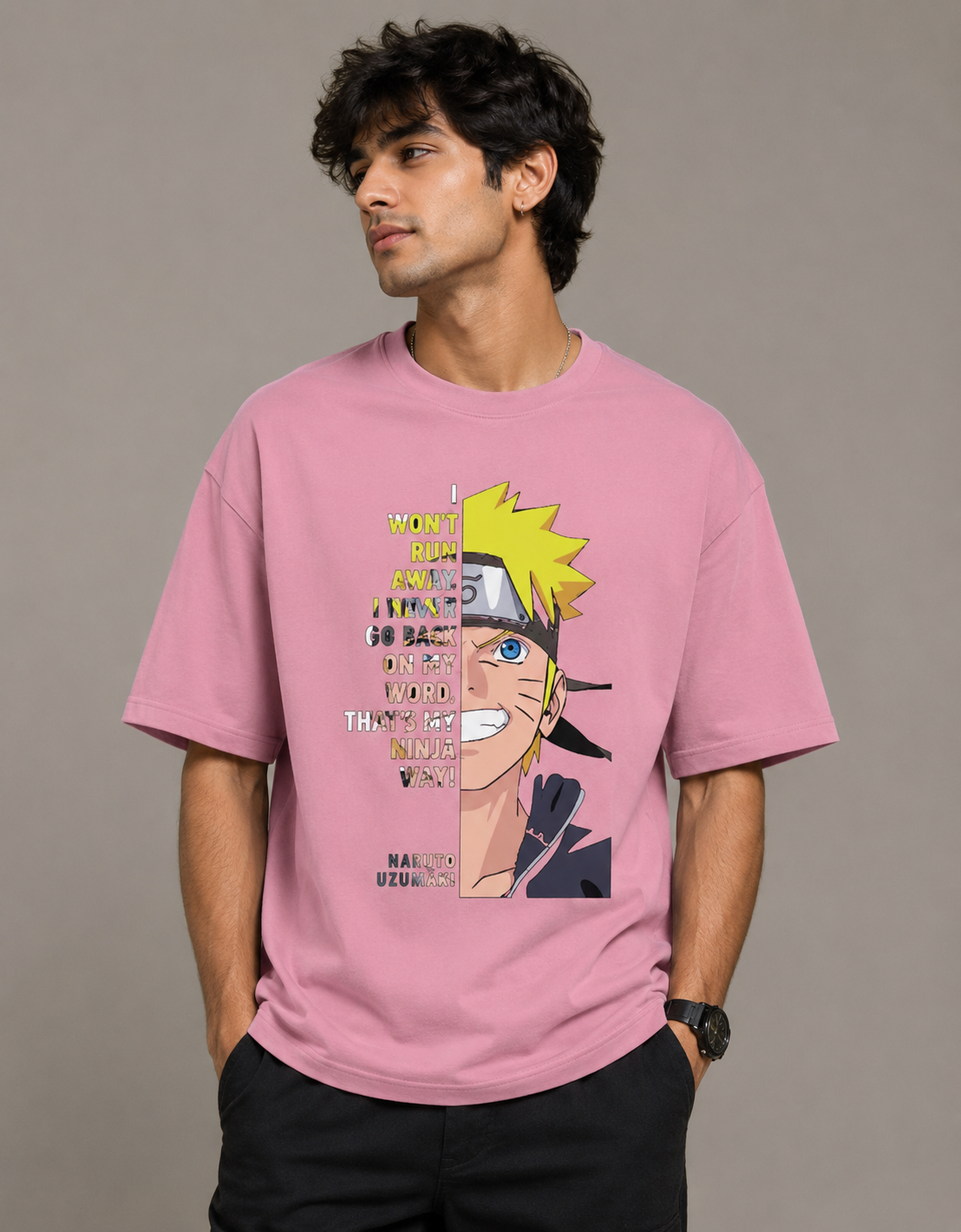 Oversized Tee X Naruto