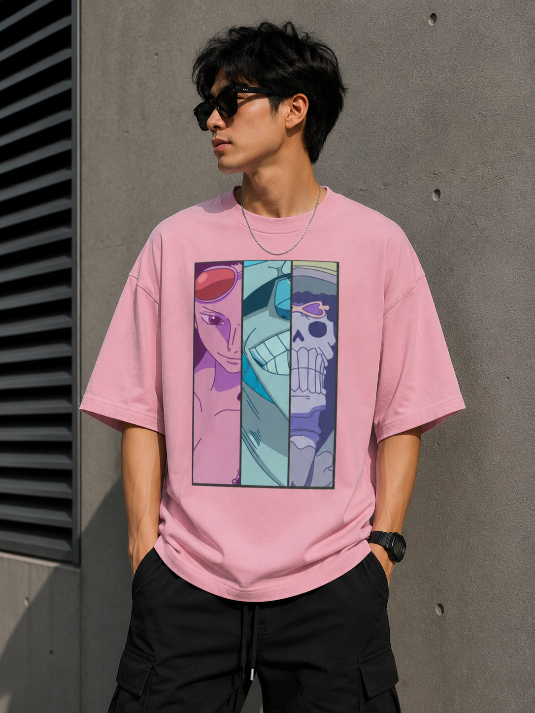 Oversized Tee X One Piece