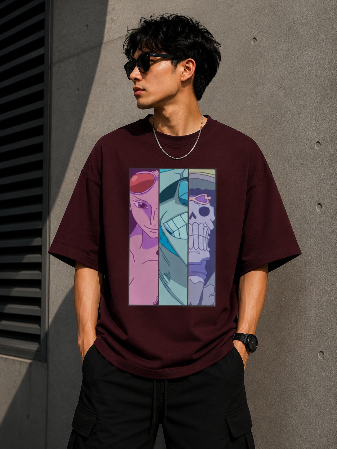 Oversized Tee X One Piece