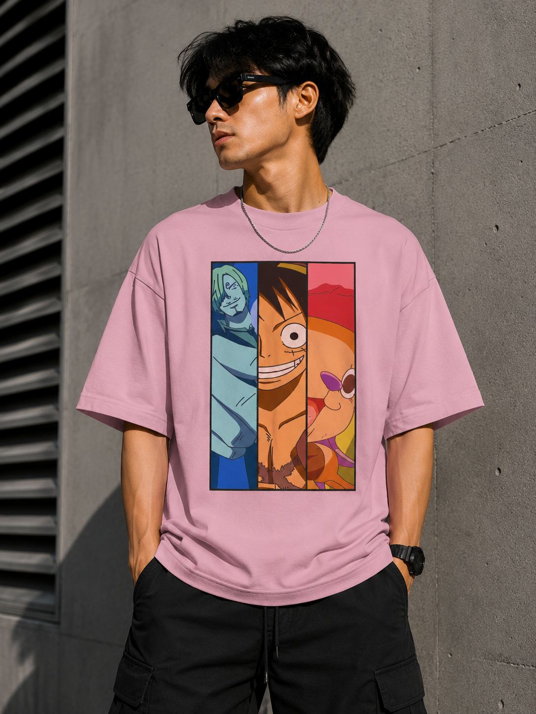 Oversized Tee X One Piece