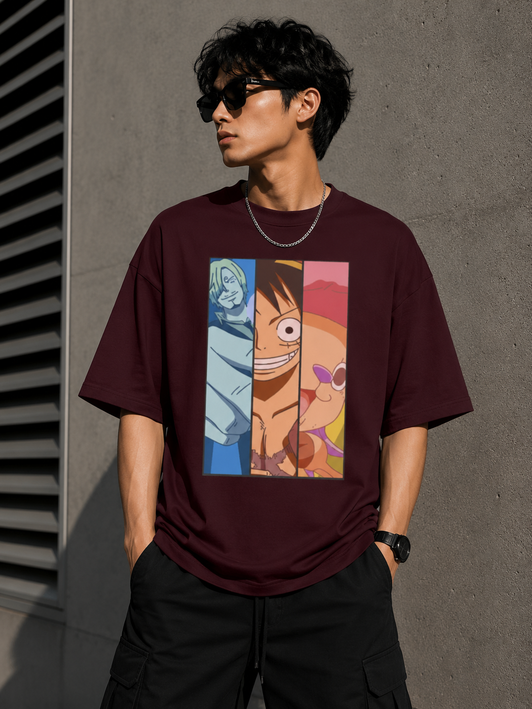 Oversized Tee X One Piece