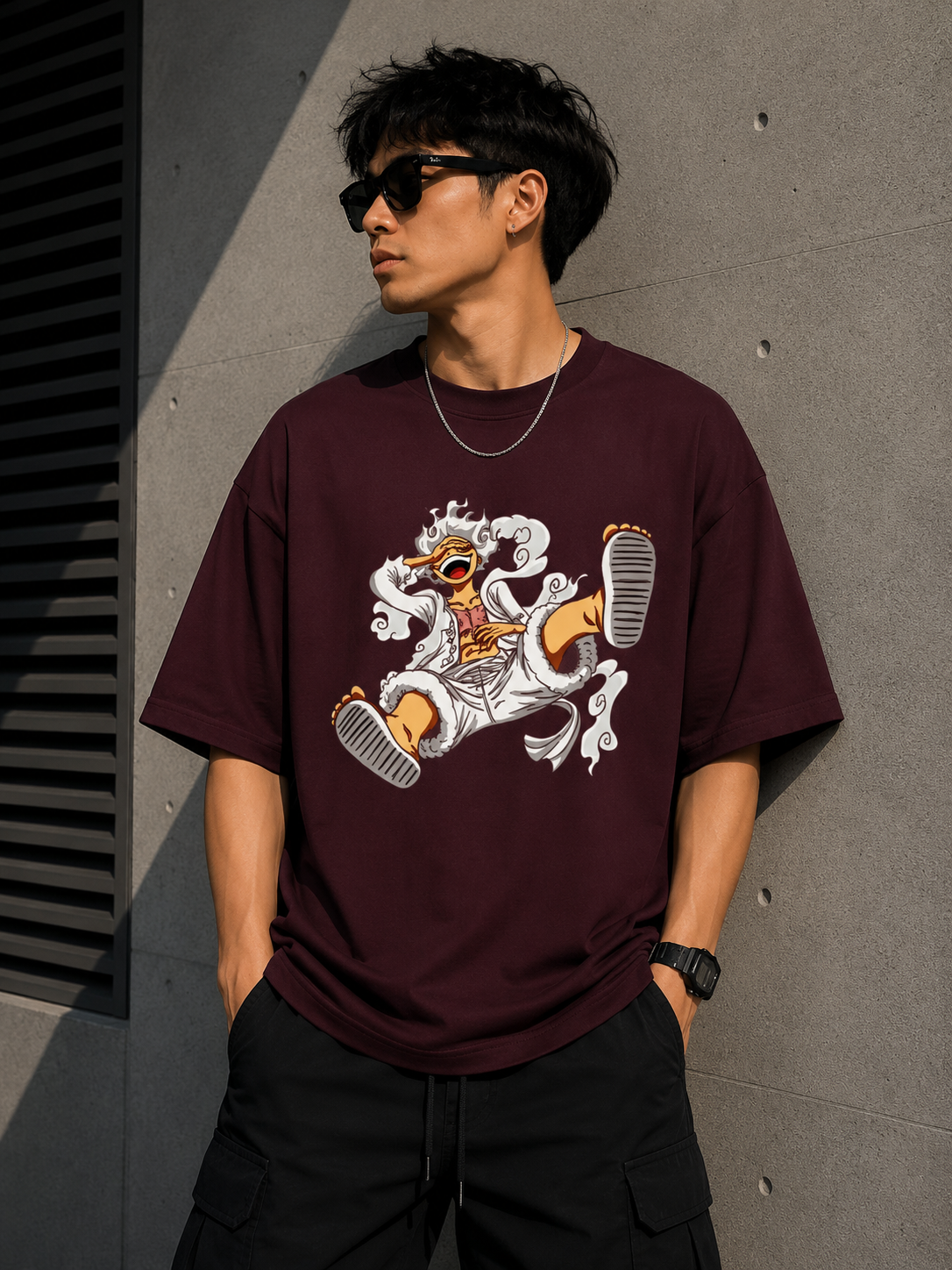Oversized Tee X One Piece