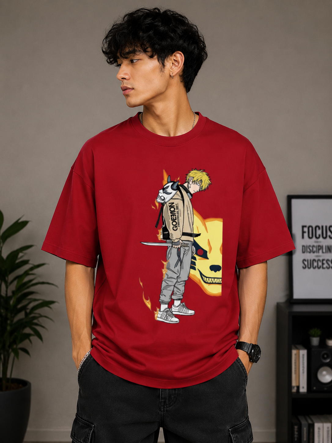 Oversized Tee X Naruto