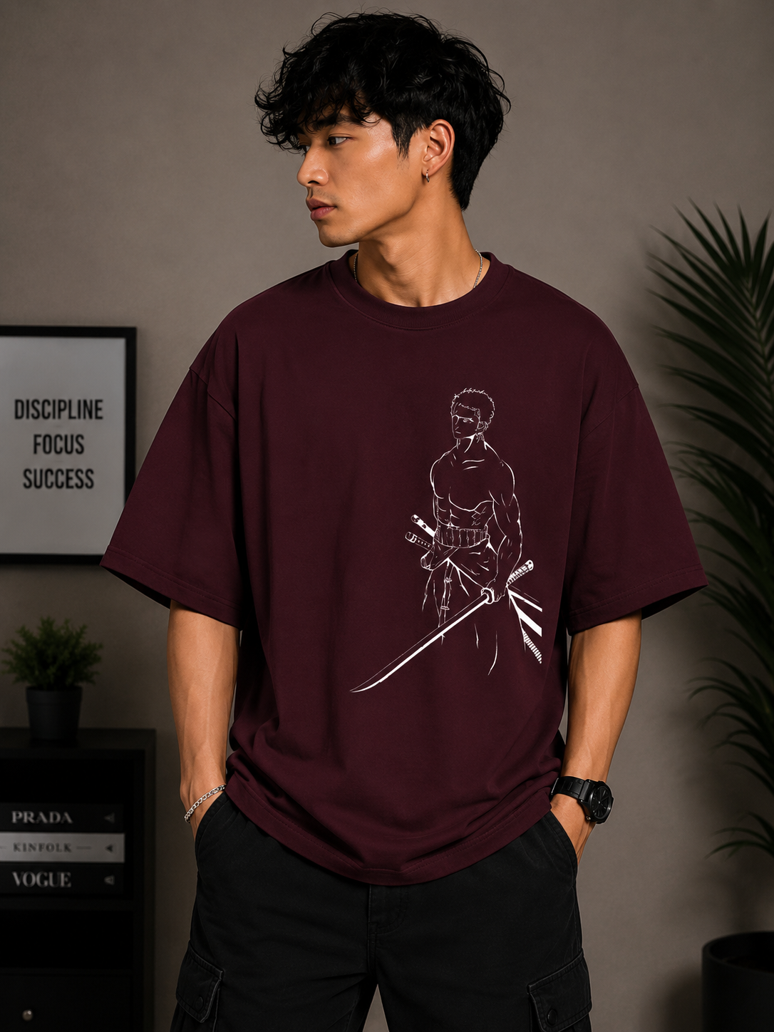 Oversized Tee X One Piece