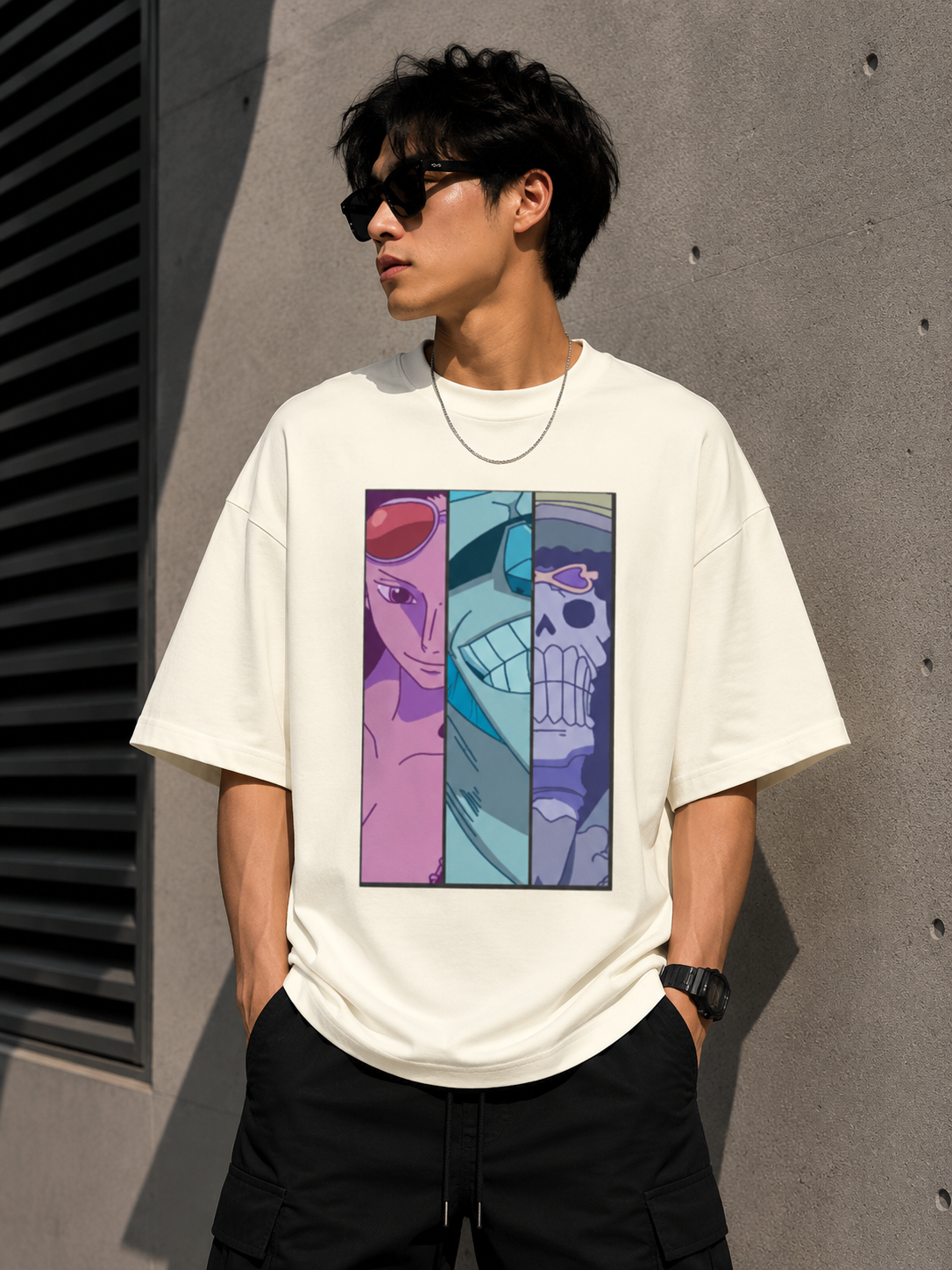Oversized Tee X One Piece