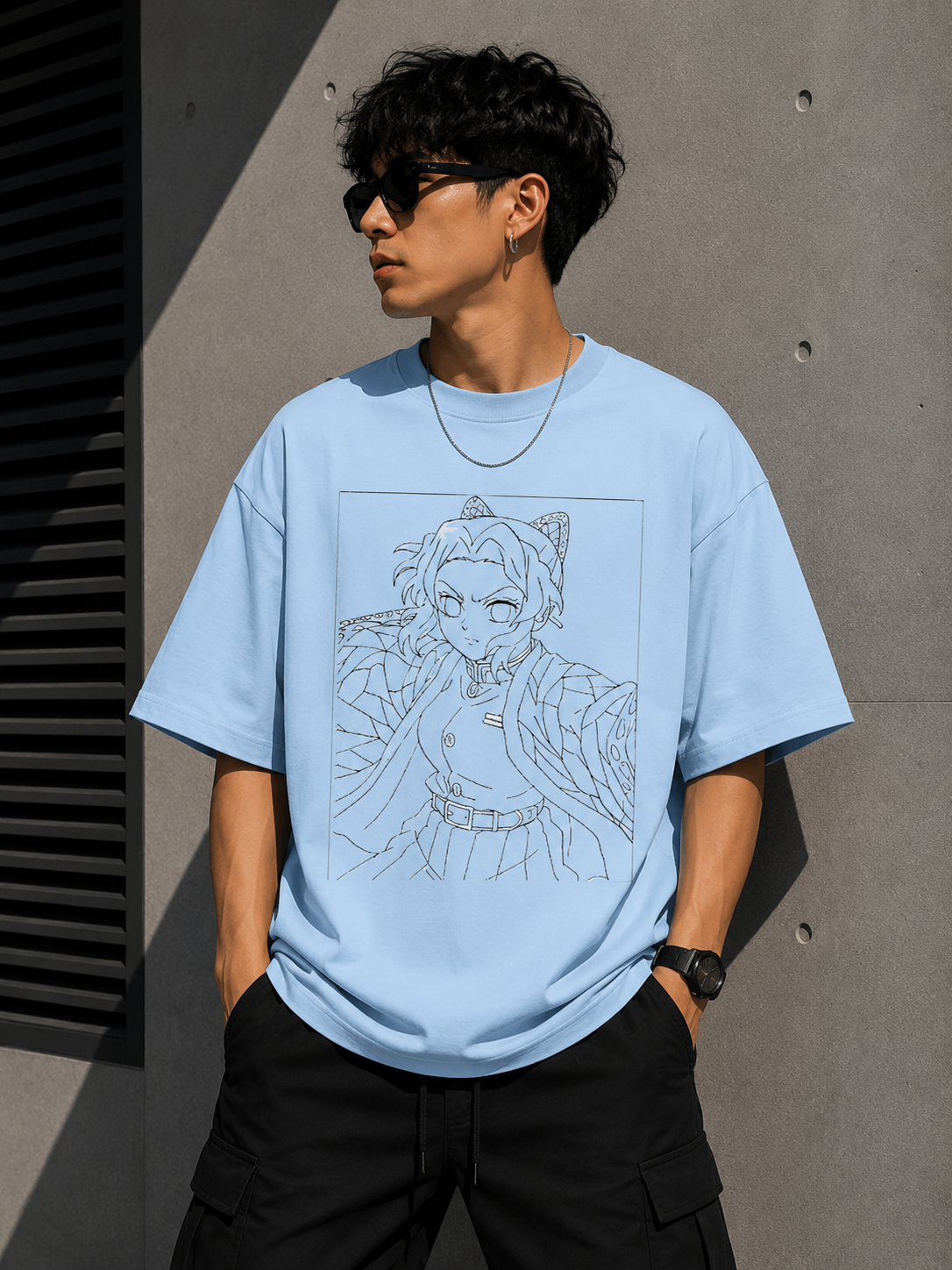 Oversized Tee X Demon Slayer