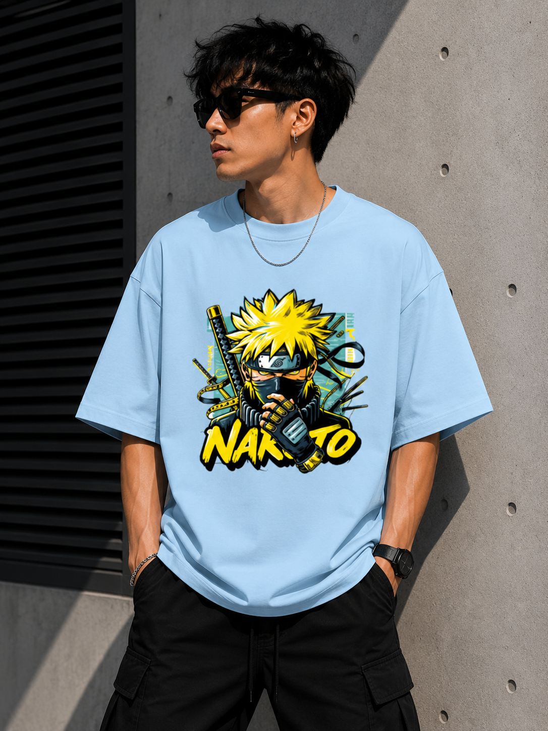 Oversized Tee X Naruto