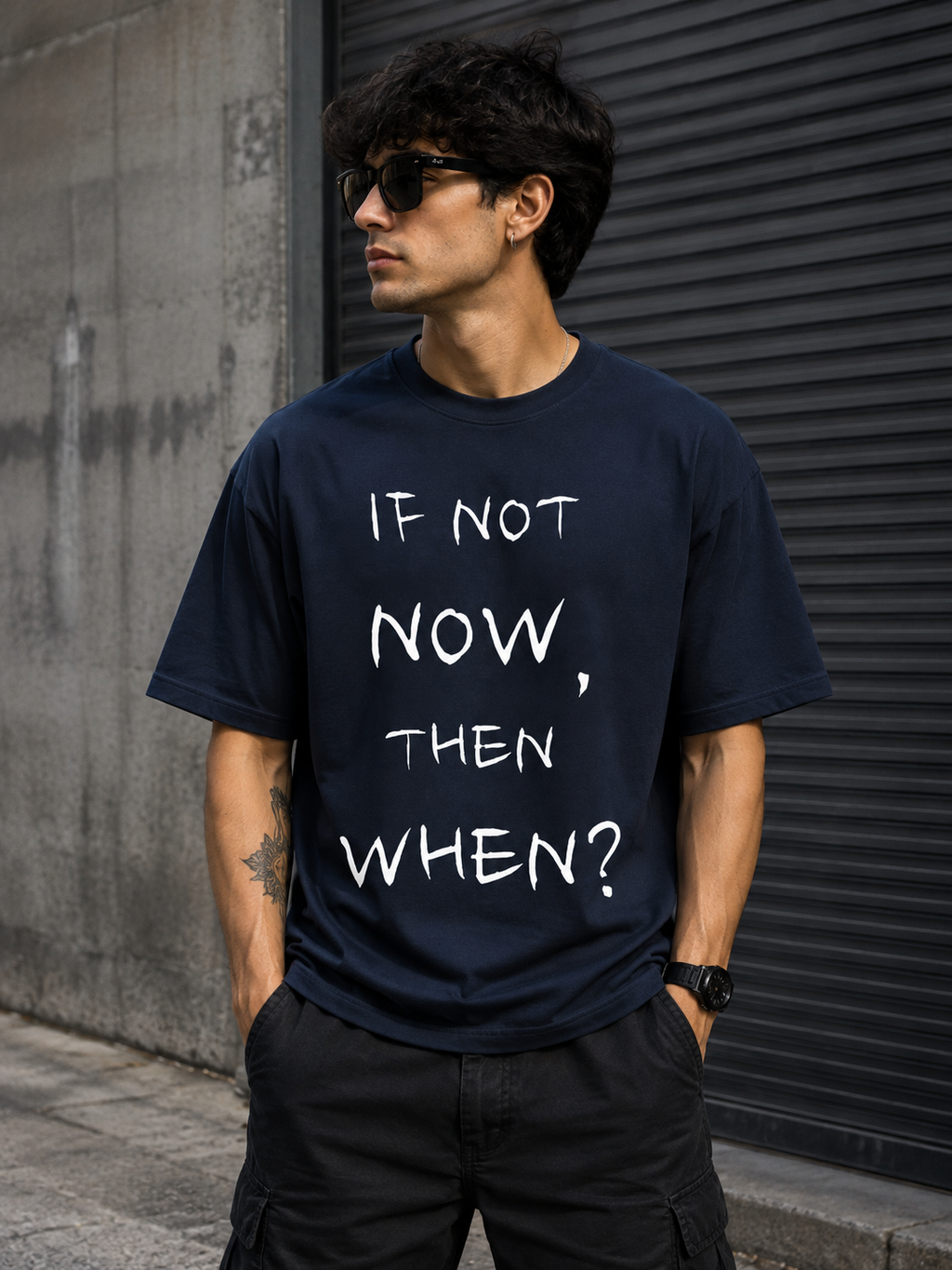 IF NOT NOW Oversized Tee
