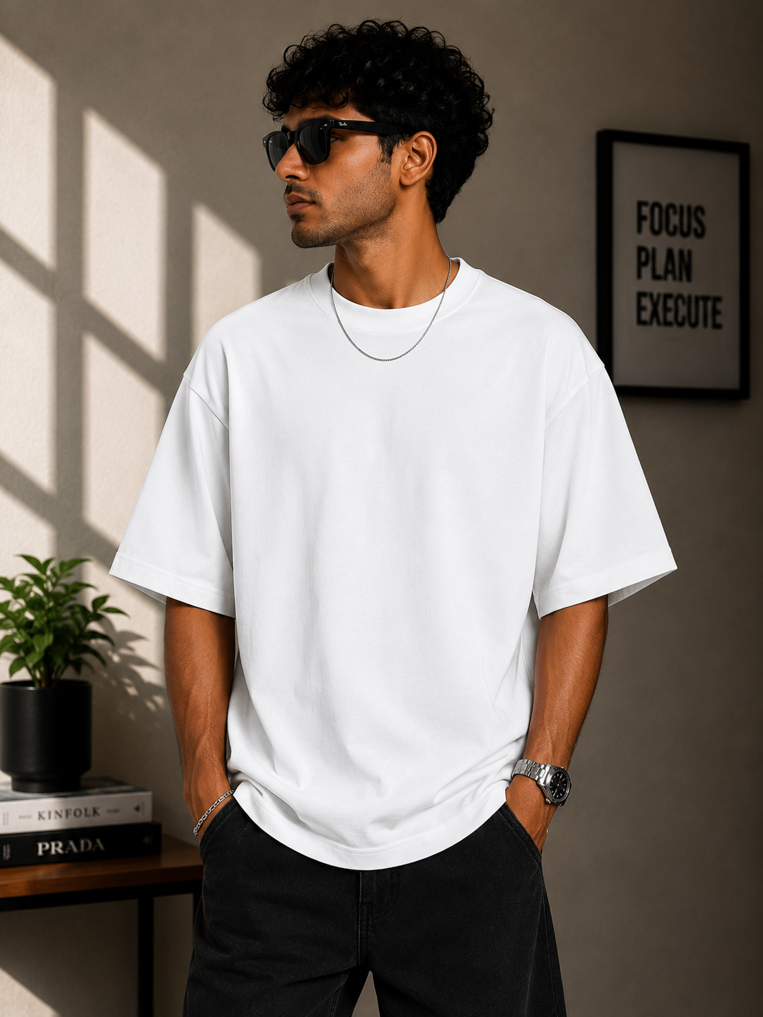 Plain Oversized Tee