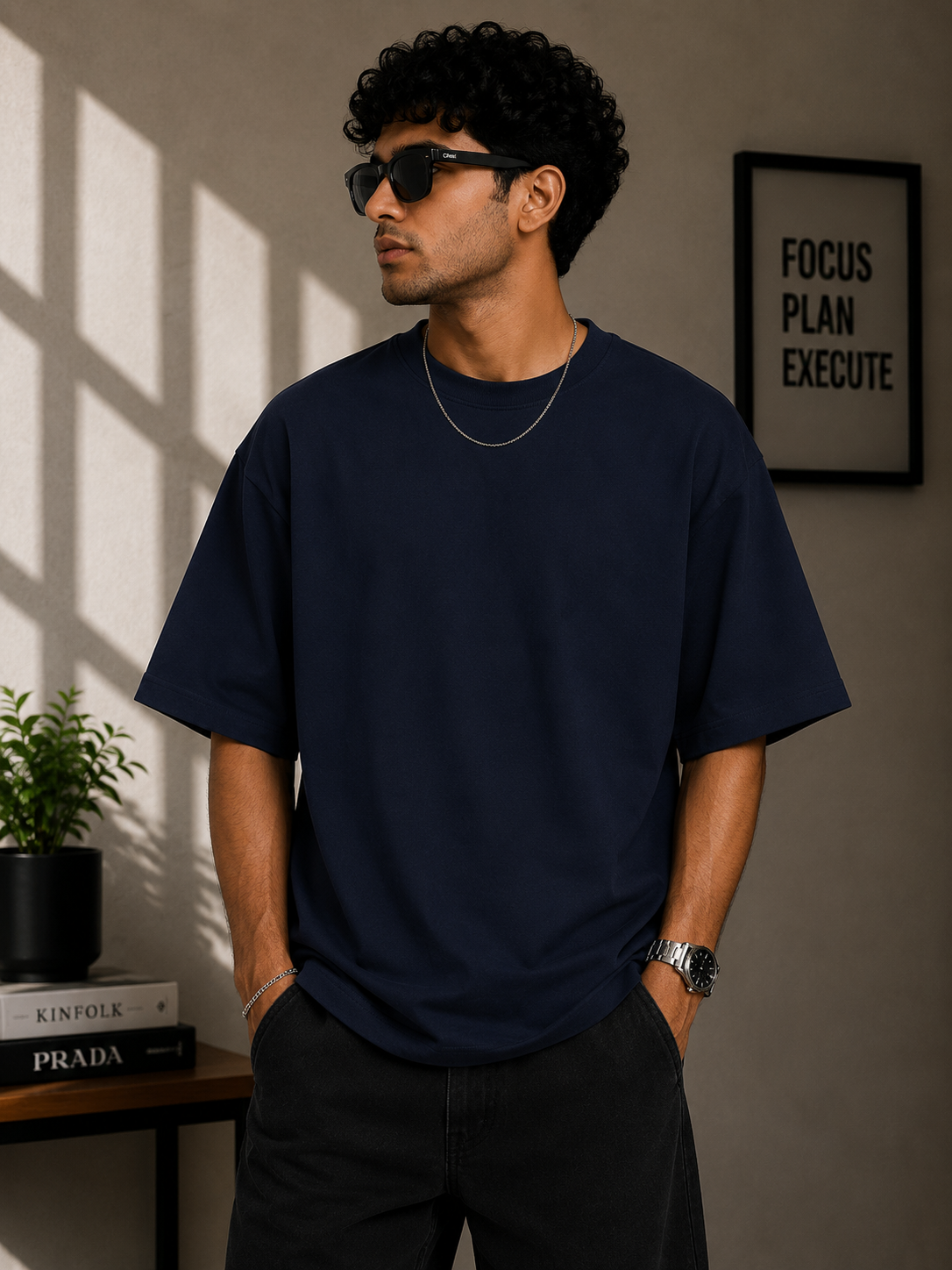 Plain Oversized Tee