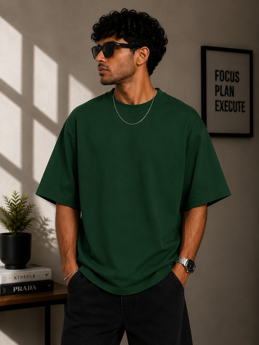 Plain Oversized Tee