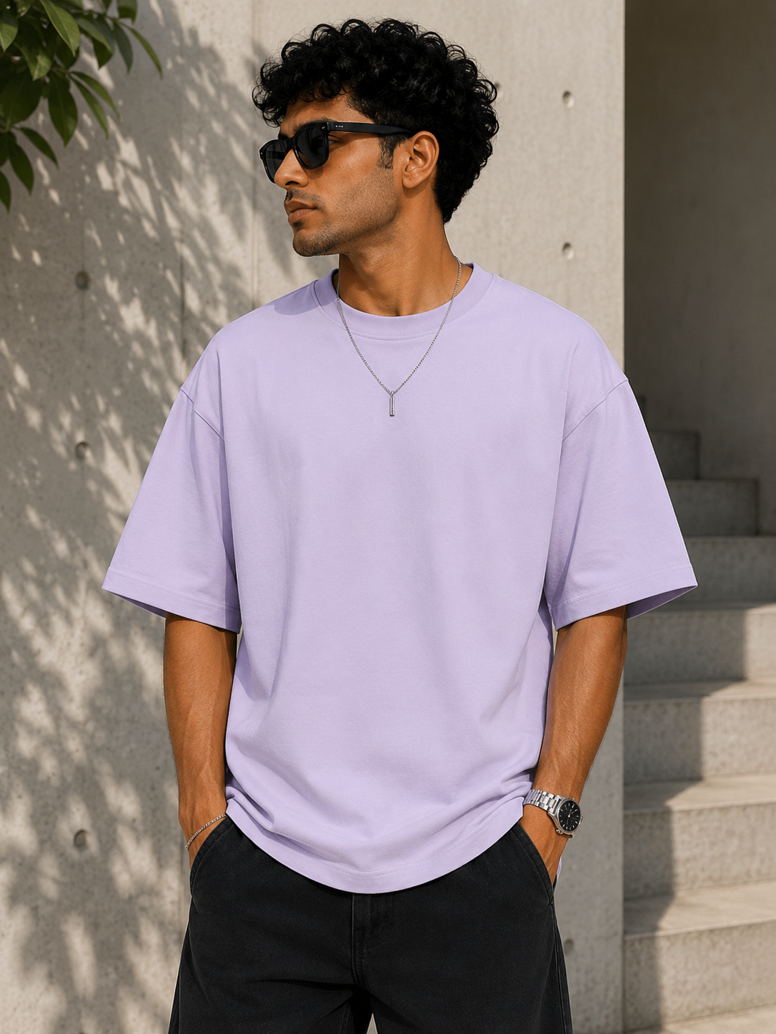 Plain Oversized Tee