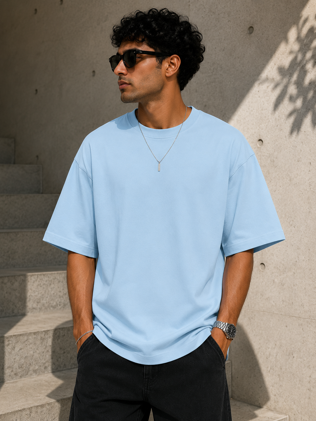 Plain Oversized Tee