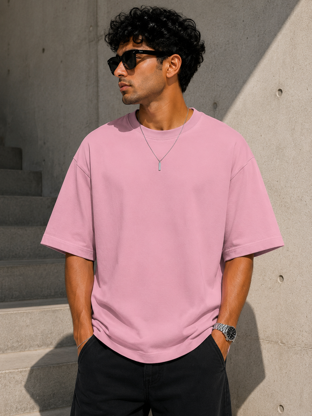 Plain Oversized Tee