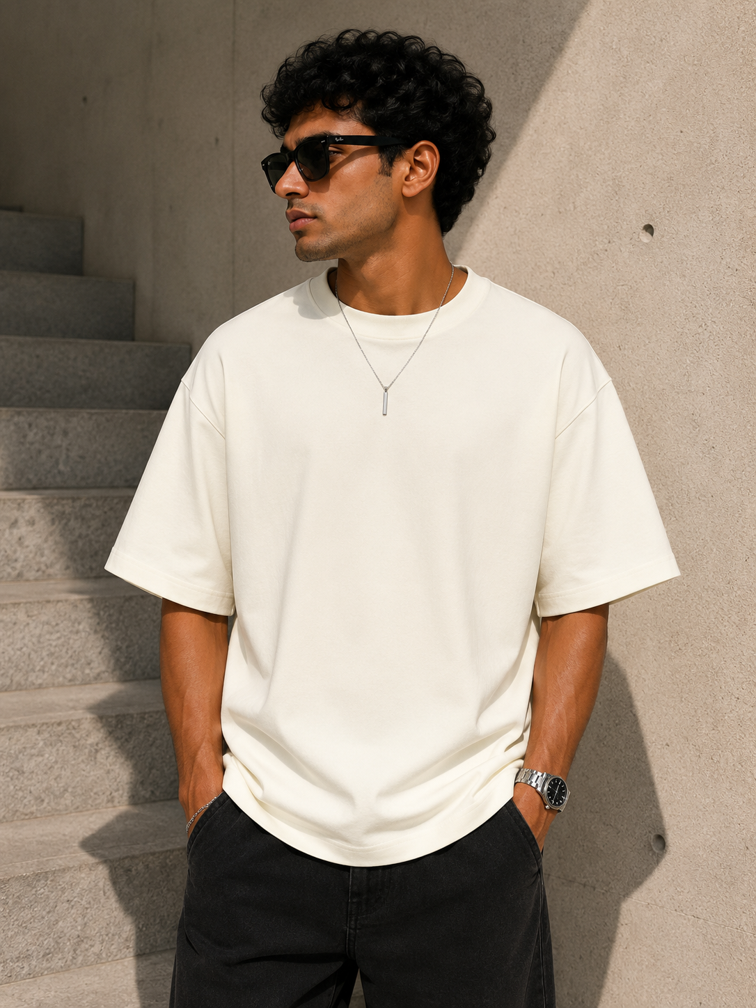Plain Oversized Tee