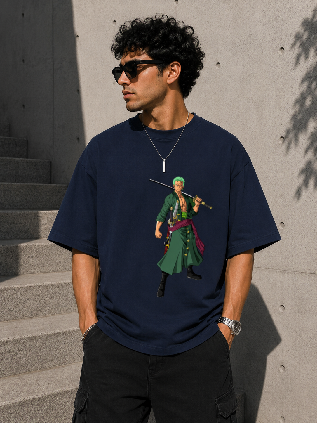 Oversized Tee X One Piece