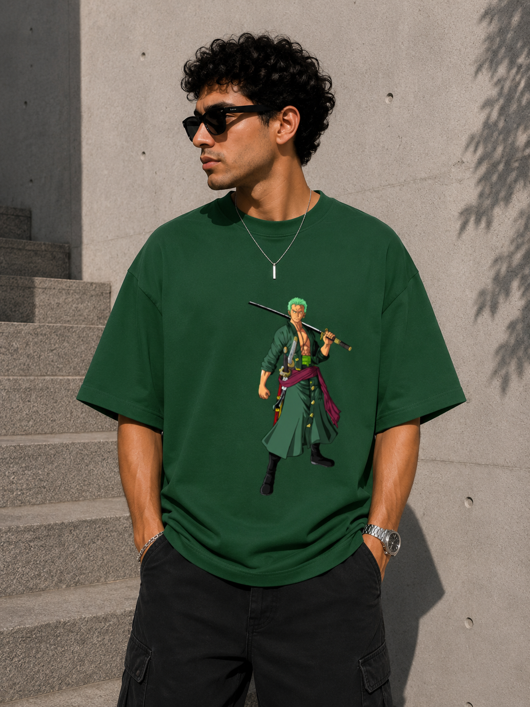 Oversized Tee X One Piece