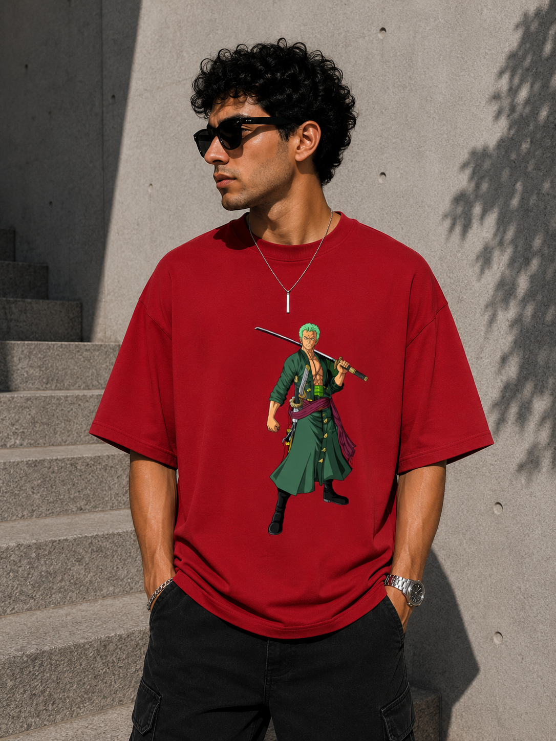 Oversized Tee X One Piece
