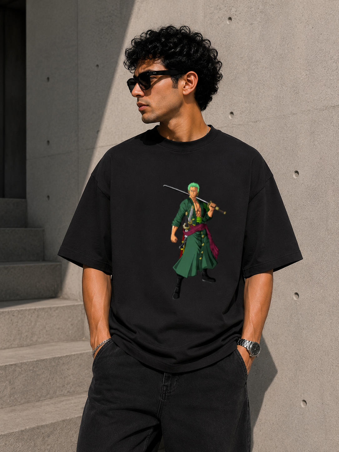 Oversized Tee X One Piece